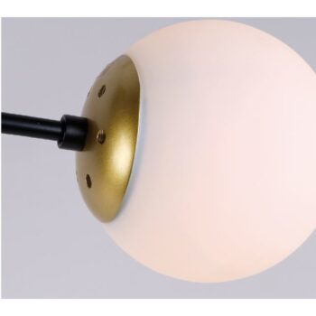 Home Lighting - Φωτιστικό οροφής CROSS BLACK AND GOLD CEILING Ε3 Πολύφωτο