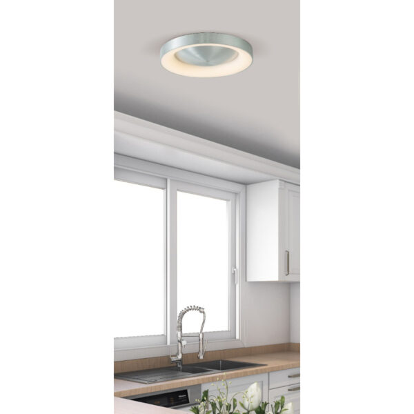 Home Lighting - Φωτιστικό οροφής SE LED 60 AMAYA CEILING NICKEL MATT Δ3
