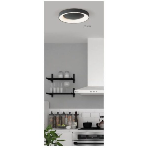 Home Lighting - Φωτιστικό οροφής SE LED SMART 60 AMAYA CEILING BLACK Δ3