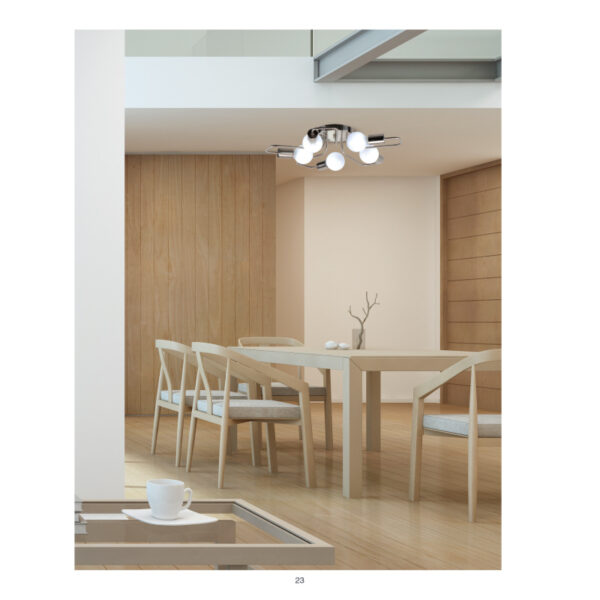 Home Lighting - Φωτιστικό οροφής SHEVY CEILING LAMP Δ3 Πολύφωτο