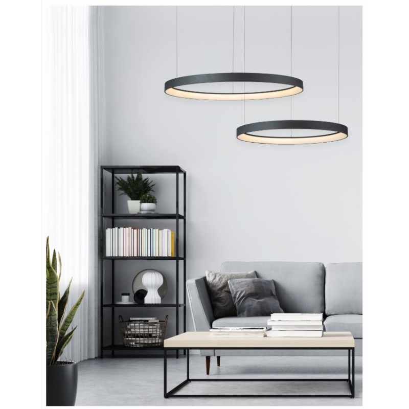 Home Lighting - Φωτιστικό οροφής SMART 100 AMAYA PENDANT BLACK LED