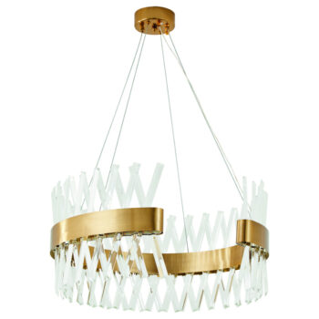 Home Lighting - Φωτιστικό οροφής XENIC GOLD MATT PENDANT LED