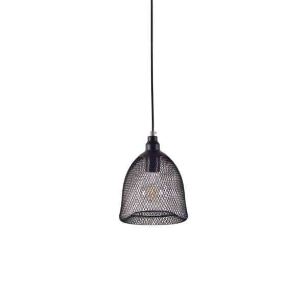 Home Lighting - Φωτιστικό οροφής ZOLA PENDANT LAMP BLACK MATT Μονόφωτο