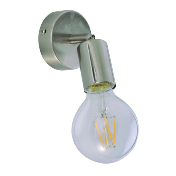Home Lighting - Φωτιστικό οροφής ή τοίχου - Σποτ προβολής SOMA WALL LAMP NICKEL MATT Z2 Μονόφωτο