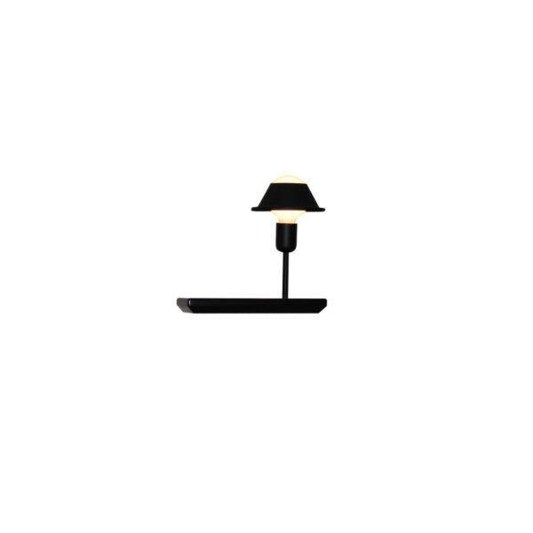 Home Lighting - Φωτιστικό τοίχου 2MR Rowan Black Δίφωτο LED
