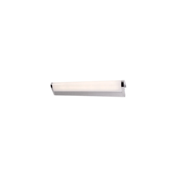 Home Lighting - Φωτιστικό τοίχου ALFA WALL LAMP WHITE-CHROME 1E3 Μονόφωτο LED