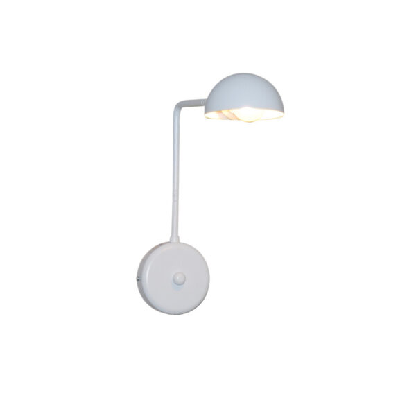 Home Lighting - Φωτιστικό τοίχου ALISON WHITE WALL LAMP Μονόφωτο