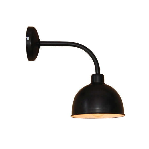 Home Lighting - Φωτιστικό τοίχου ENZO BLACK WALL LAMP Μονόφωτο