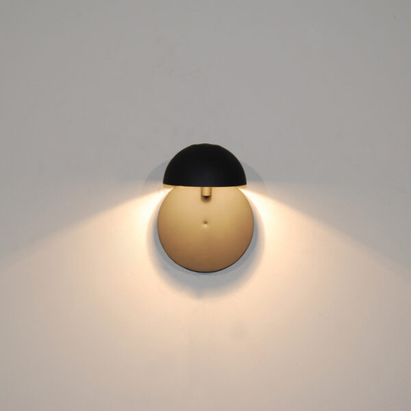 Home Lighting - Φωτιστικό τοίχου FALLON BLACK WALL LAMP Μονόφωτο
