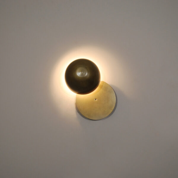 Home Lighting - Φωτιστικό τοίχου FALLON OLD BRONZE WALL LAMP Μονόφωτο