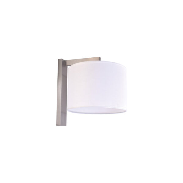 Home Lighting - Φωτιστικό τοίχου LUCAS WALL LAMP NICKEL MATT 1Z5 Μονόφωτο