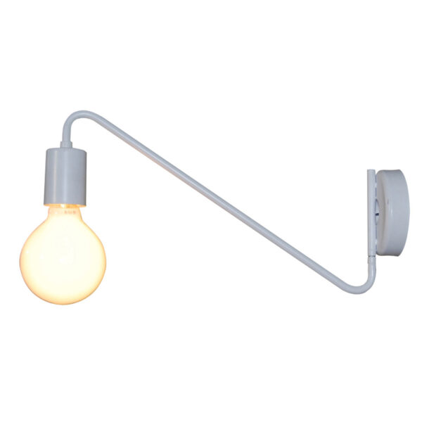 Home Lighting - Φωτιστικό τοίχου MALA WHITE WALL LAMP Μονόφωτο