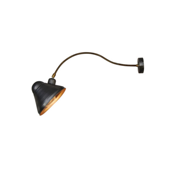 Home Lighting - Φωτιστικό τοίχου REN BRONZE-GREY WALL LAMP Μονόφωτο
