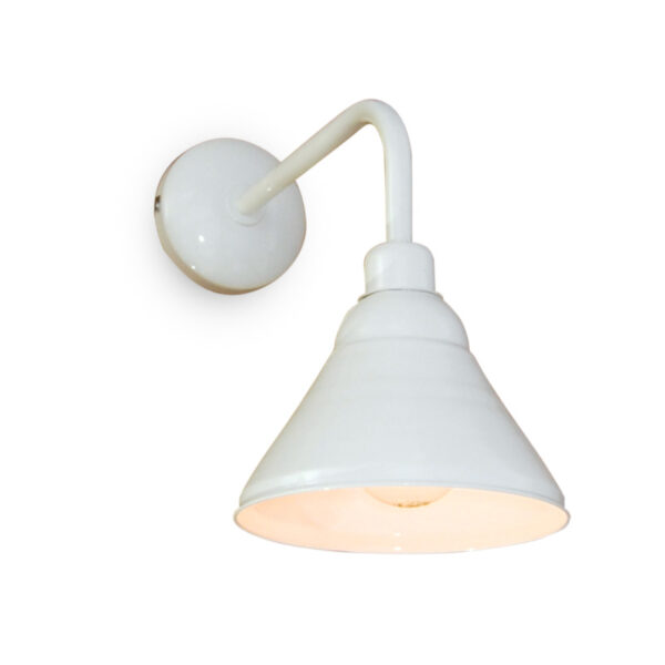 Home Lighting - Φωτιστικό τοίχου VENKA WHITE WALL LAMP Μονόφωτο