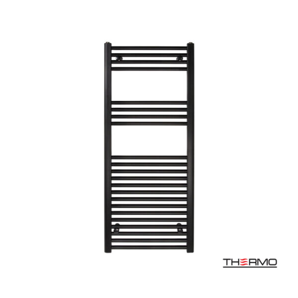 Thermo Alto - Θερμαντικό Σώμα Λουτρού (πετσετοκρεμάστρα) 120x50 cm Black Matt