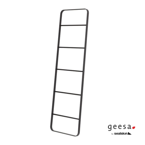 Geesa Sealskin - Πετσετοκρεμάστρα σκάλα Black Matt