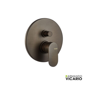 Armando Vicario Slim Μίκτης εντοιχισμού 2 εξόδων με εκτροπέα Tuscany Brass