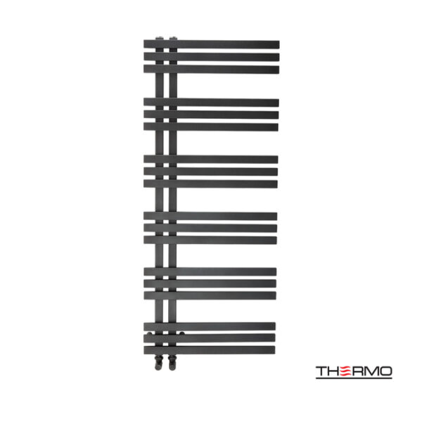 Thermo Vivo - Θερμαντικό Σώμα Λουτρού (πετσετοκρεμάστρα) 119x50 cm Silk Black