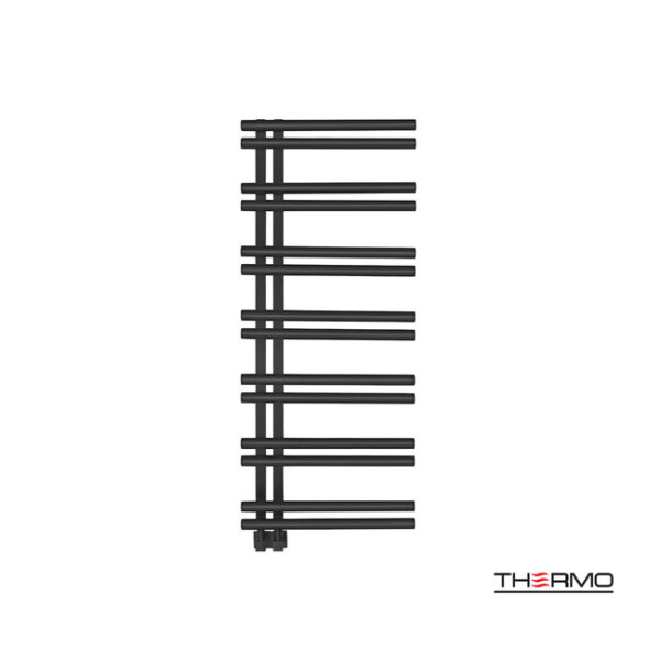 Thermo Solo - Θερμαντικό Σώμα Λουτρού (πετσετοκρεμάστρα) 120x50 Silk Black