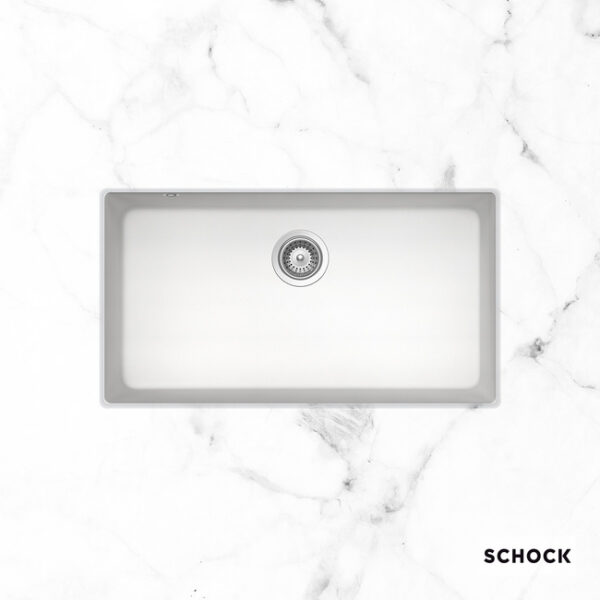 Schock Cristadur - Νεροχύτης υποκαθήμενος γρανιτένιος 83,8x46,9 cm Polaris