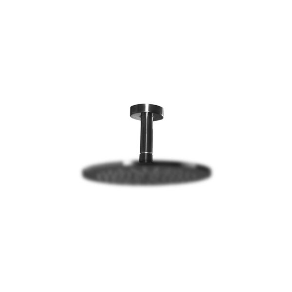 Eurorama - Βραχίονας οροφής στρογγυλός 10 cm Black Brushed