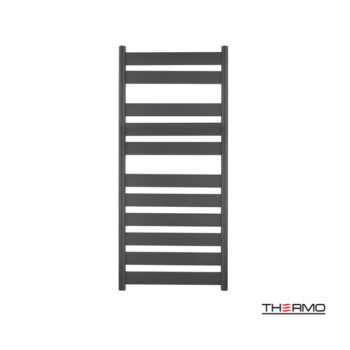 Thermo Largo - Θερμαντικό Σώμα Λουτρού (πετσετοκρεμάστρα) 120x50 Black Matt