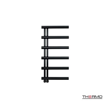 Θερμαντικό Σώμα Λουτρού Thermo Accent Silk Black 176x50cm - Image 2