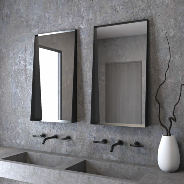 Καθρέφτης με πλαίσιο Iron Shelf 50x90 cm