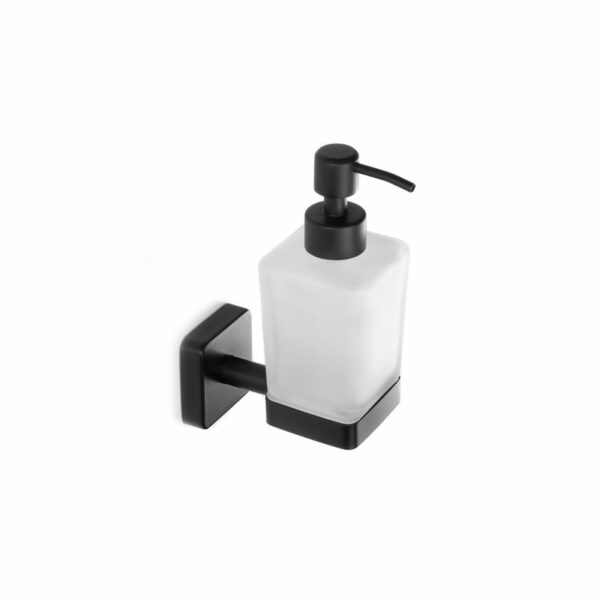 Karag Quattro - Δοχείο υγρού σαπουνιού (dispenser) γυάλινο Black