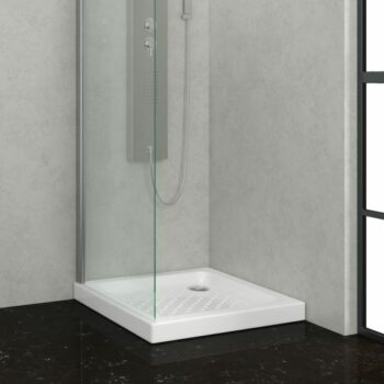 Karag Porcelain - Ντουζιέρα ορθογώνια πορσελάνης White 80x120x11cm