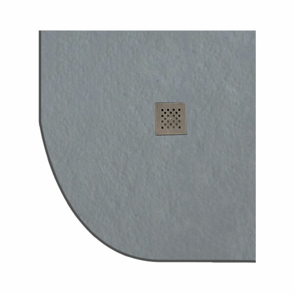 Karag Pietra - Ντουζιέρα ημικυκλική υψηλής αντοχής Cemento 90x90x2.5cm
