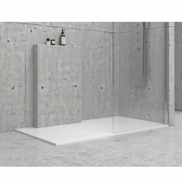 Karag Pietra - Ντουζιέρα τετράγωνη υψηλής αντοχής Bianco 90x90x2,5cm