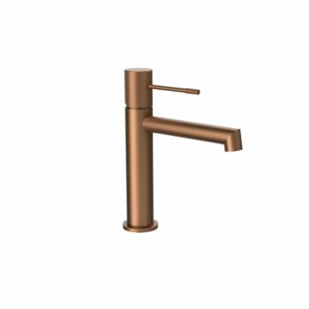 Μπαταρία νιπτήρα με βαλβίδα clic clac Rose Gold PVD Terra Orabella - Image 2