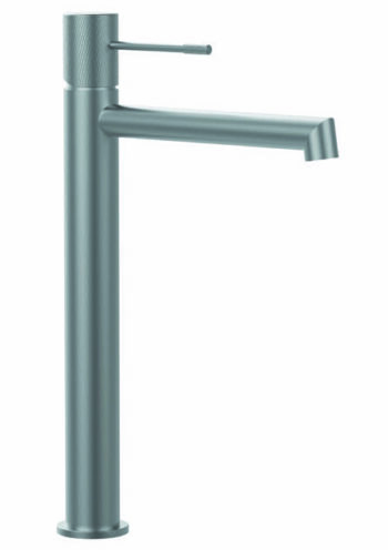 Μπαταρία νιπτήρος ψηλή Gun metal light PVD Terra Orabella - Image 2