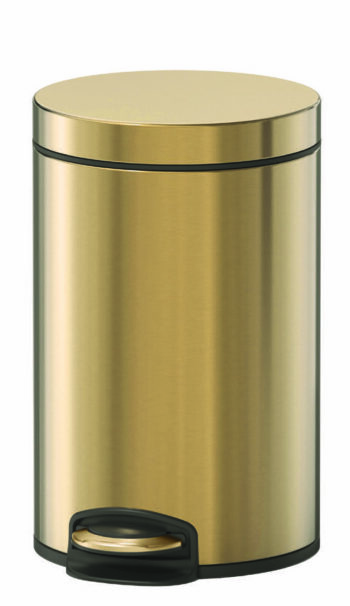 Κάδος απορριμμάτων 5lt Soft close Gold Brushed Orabella