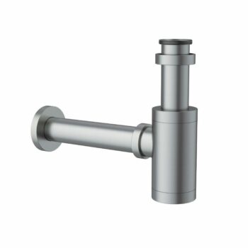 Σιφόνι νιπτήρα Gun metal light Orabella