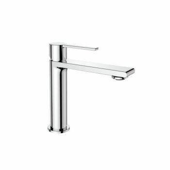 Μπαταρία νιπτήρα elegance chrome Orabella με βαλβίδα clic clac - Image 2