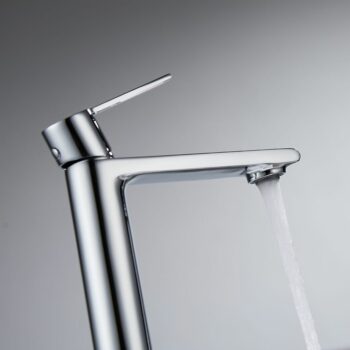 Μπαταρία νιπτήρα elegance chrome Orabella με βαλβίδα clic clac - Image 3