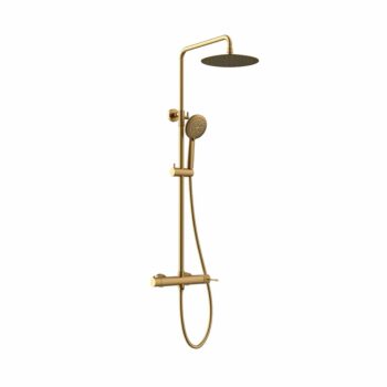 Εξωτερική στήλη ντους Terra Gold Brushed Orabella - Image 4