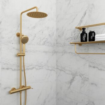 Εξωτερική στήλη ντους Terra Gold Brushed Orabella