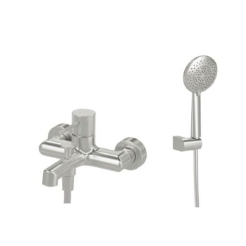 Μπαταρία Λουτρού με τηλέφωνο Terra Nickel Brushed Orabella