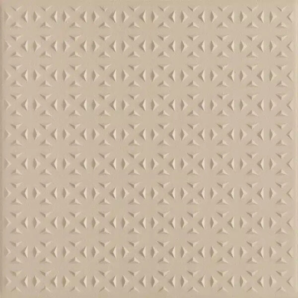 Bazo by Paradyz - Πλακάκι βιομηχανικό δαπέδου-τοίχου 20x20cm Beige Monokolor Structura