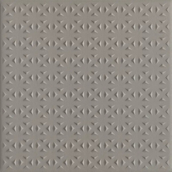 Bazo by Paradyz - Πλακάκι βιομηχανικό δαπέδου-τοίχου 20x20cm Grey Monokolor Structura