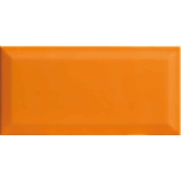 Biselado Colors by Keracom - Πλακάκι τοίχου 10x20cm Naranja (Orange) Matt