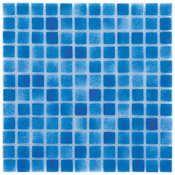 Mossaica FBZM - Γυάλινη ψηφίδα πισίνας 2,5x2,5cm Blue