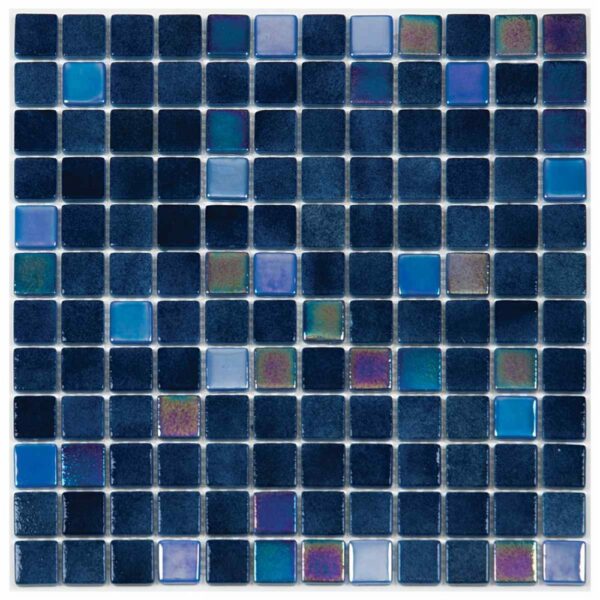 Mossaica FBZM - Γυάλινη ψηφίδα πισίνας 2,5x2,5cm Blue Shades