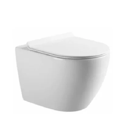 Λεκάνη κρεμαστή Rimless white Capri 50cm Design Ceramica