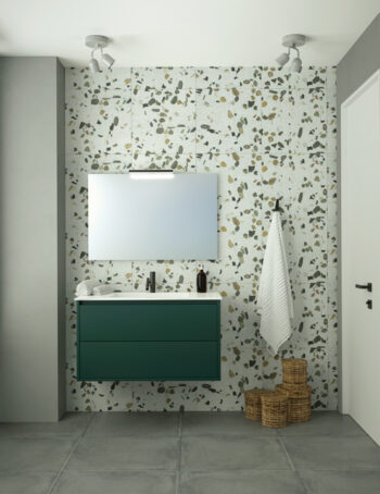 Comfort III - Έπιπλο Μπάνιου MDF Κρεμαστό Μ101xΠ51xΥ50 cm με νιπτήρα