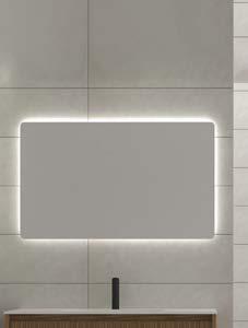 Story - Καθρέπτης ορθογώνιος με φωτισμό LED 140x70 cm