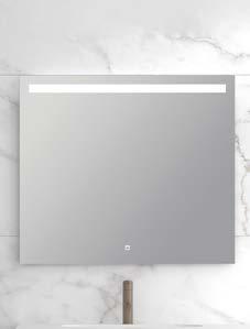 Venice I - Καθρέπτης ορθογώνιος με φωτισμό LED 120x70 cm